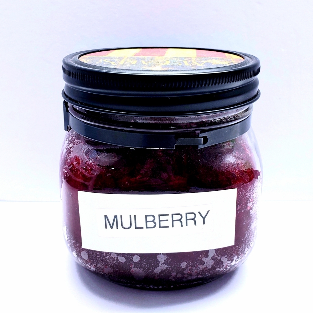 MULBERRY -2-Wick Mason jar Candle, 16 Oz
